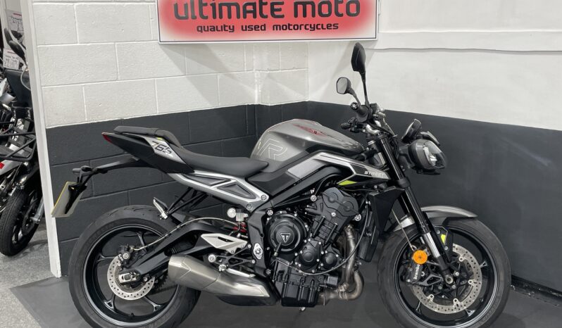 Triumph Street Triple 765 R. For Sale Here At Ultimate Moto Along With Other Motorcycles Direct From Our Showroom. Call For an Appointment Before Travelling. More Bikes Available Online at www.ultimatemoto.co.uk. Thanks. E&OE
