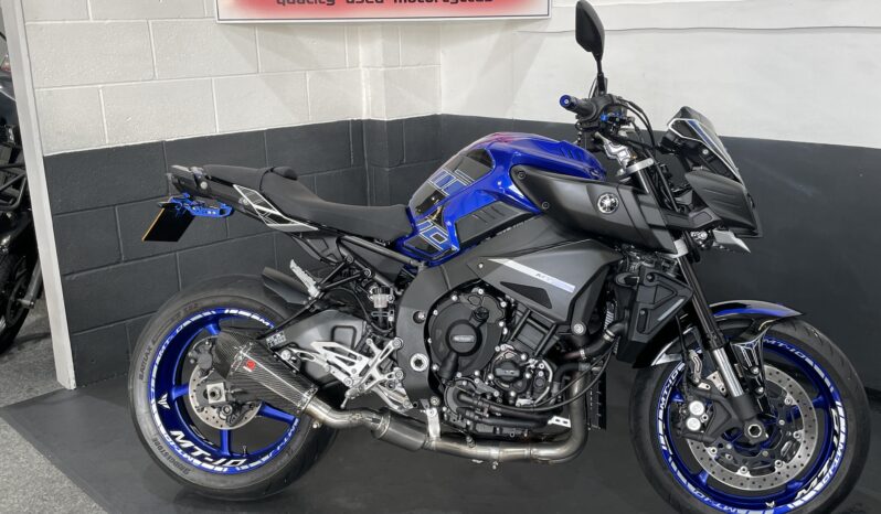 Yamaha MT-10. For Sale Here At Ultimate Moto Along With Other Motorcycles Direct From Our Showroom. Call For an Appointment Before Travelling. More Bikes Available Online at www.ultimatemoto.co.uk. Thanks. E&OE